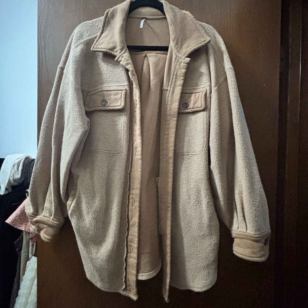 Free People ruby jacket, tan